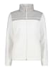CMP Fleecejacke in Creme/ Grau
