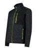 CMP Funktionsjacke in Anthrazit/ Schwarz/ Limette