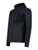 CMP Fleecejacke in Anthrazit/ Schwarz