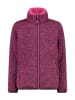 CMP Fleecejacke in Pink/ Schwarz