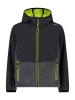 CMP Funktionsjacke in Schwarz/ Grau