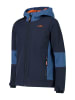 CMP Softshelljacke in Dunkelblau/ Blau
