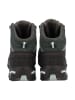 CMP Skórzane buty trekkingowe "Rigel" w kolorze czarno-zielonym