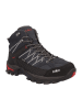 CMP Leren trekkingschoenen "Rigel" zwart/donkerblauw