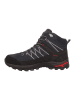 CMP Leren trekkingschoenen "Rigel" zwart/donkerblauw