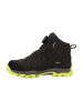 cmp Leder-Trekkingschuhe "Kiruna" in Schwarz/ Gelb