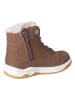 Ricosta Leren winterboots "Leano" lichtbruin