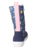 Ricosta Leder-Winterstiefel "Akia" in Dunkelblau