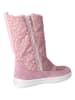 Ricosta Leren winterlaarzen "Akia" lichtroze
