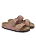 Birkenstock Leder-Pantoletten "Arizona" in Rosa