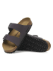 Birkenstock Pantoletten "Arizona" in Grau - Weite S