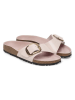 Birkenstock Leder-Pantoletten "Madrid" in Rosa