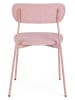 Bizzotto Eetkamerstoel "Inka" lichtroze - (B)45 x (H)78 x (D)49 cm