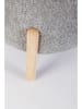 Bizzotto Hocker "Dayla" w kolorze szarym - wys. 38 x Ø 45 cm