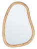Bizzotto Lustro ścienne "Kennelly" w kolorze beżowym - 50 x 35,5 cm