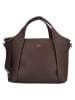 Charm Henkeltasche in Dunkelbraun - (B)40 x (H)26,5 x (T)14 cm