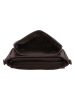 Charm Henkeltasche in Dunkelbraun - (B)25 x (H)19 x (T)9 cm