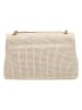 Charm Schultertasche in Beige - (B)22 x (H)14 x (T)8 cm