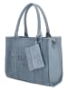 Charm Schultertasche in Hellblau - (B)34 x (H)27 x (T)15 cm
