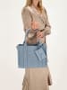 Charm Schultertasche in Hellblau - (B)34 x (H)27 x (T)15 cm