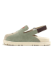 Goby Leren clogs groen