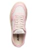 AUTRY Leren sneakers "Medalist" wit/lichtroze