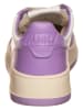 AUTRY Leder-Sneakers "Medalist" in Lila/ Weiß