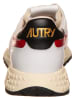 AUTRY Leder-Sneakers "Relwind" in Weiß/ Rot