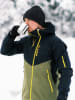 Kilpi Funktionsjacke "Metrix" in Grün/ Schwarz