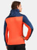 Kilpi Fleecejacke "Sevelen" in Orange/ Dunkelblau/ Hellblau