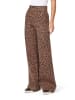 Scotch & Soda Marlenehose in Camel/ Schwarz