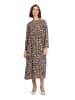 Betty Barclay Jurk beige/bruin/grijs