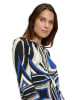 Betty Barclay Longsleeve in Schwarz/ Blau/ Creme