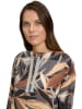 Betty Barclay Sweatshirt in Grau/ Braun/ Beige