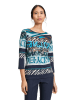 Betty Barclay Longsleeve in Dunkelblau/ Mint
