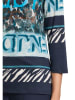 Betty Barclay Longsleeve donkerblauw/mintgroen