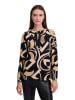 Betty Barclay Sweatshirt zwart/beige