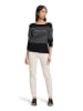 Betty Barclay Sweter w kolorze czarno-kremowym