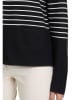 Betty Barclay Sweter w kolorze czarno-kremowym