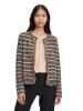 Betty Barclay Cardigan in Schwarz/ Beige
