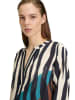 Betty Barclay Blouse donkerblauw/beige/bruin