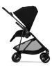 Cybex Spacerówka "Melio Carbon B" w kolorze czarnym