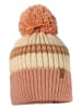 MaxiMo Mütze in Rosa/ Beige
