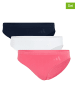adidas 3-delige set: slips roze/wit/donkerblauw
