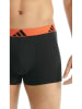 adidas 3-delige set: boxershorts antraciet/zwart