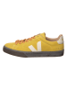 Veja Leder-Sneakers "Campo Bold" in Gelb/ Creme
