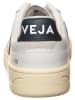 Veja Skórzane sneakersy "V 90" w kolorze biało-czarnym