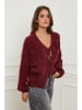 L'armoire de Suzette Cardigan in Bordeaux