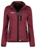 Geographical Norway Fleece vest "Teden" bordeaux
