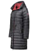 Geographical Norway Steppmantel "Batiga" in Schwarz